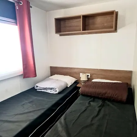Mobilhome N°222 : 3ch / 2sdb Dans 4* 캠프장 Gastes